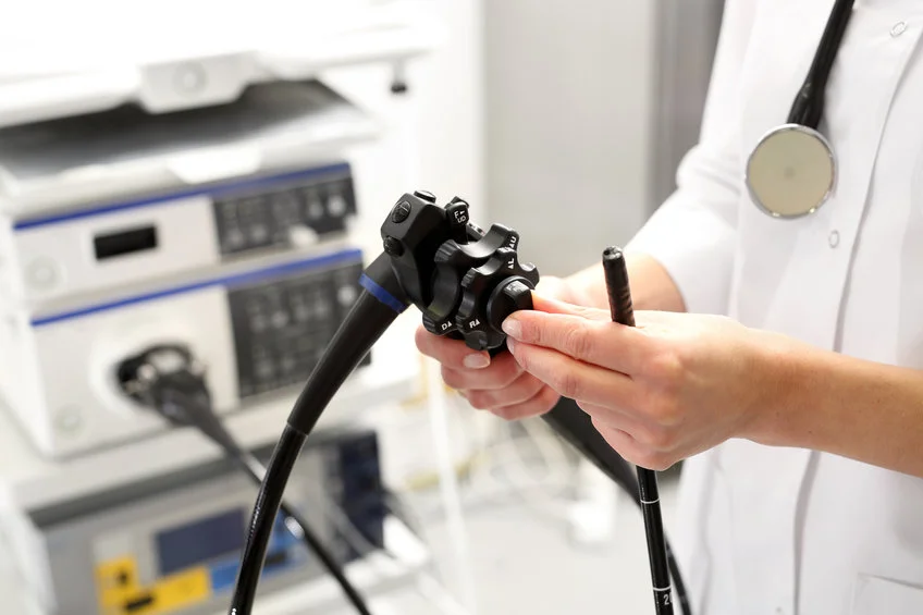 Colonoscopy procedure on the day