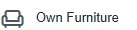 Own Furniture Allowed