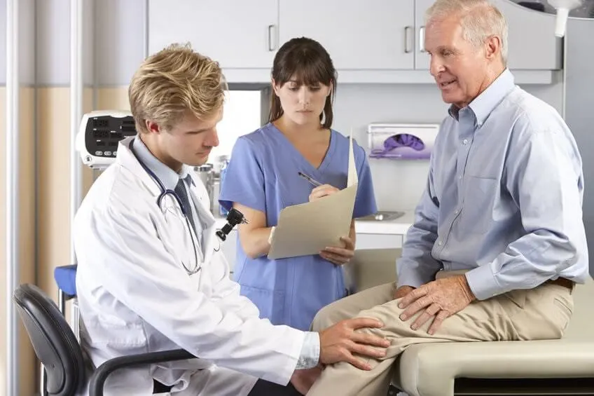 Knee replacement surgery