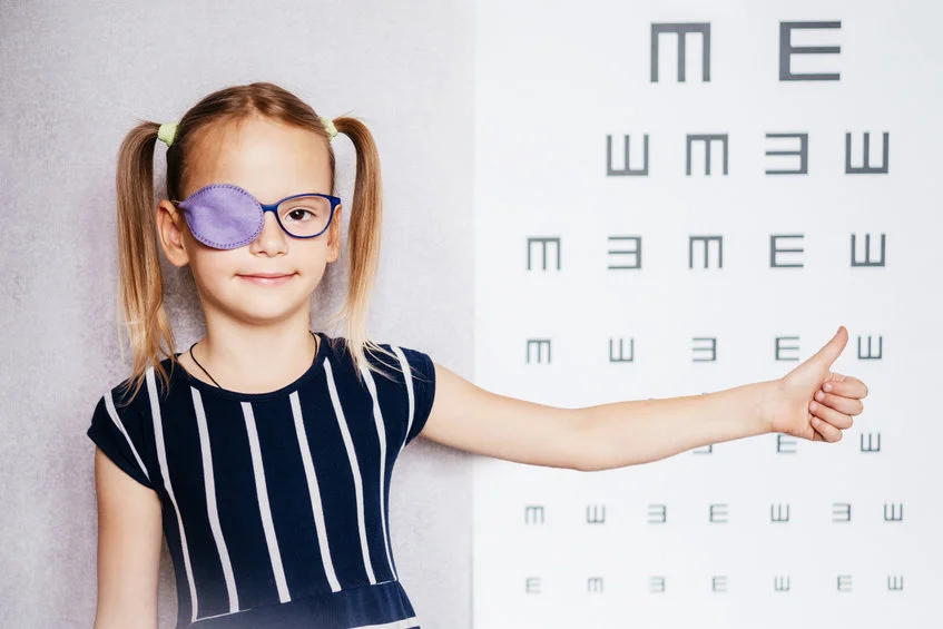 Lazy eye amblyopia symptoms children