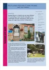 Rutland House Care Home